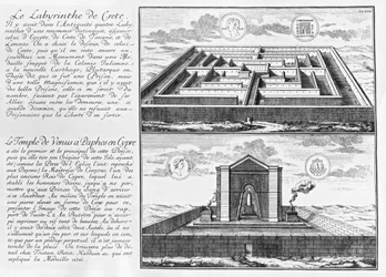 The Labyrinth of Crete and The Temple of Venus at Paphos in Cyprus, from 